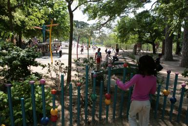 Parc de la roseraie du Val-de-Marne, jeux pour enfants