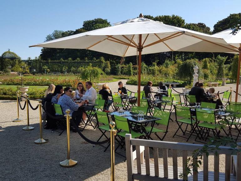 Photographie de la terrasse du Pavillon Normand